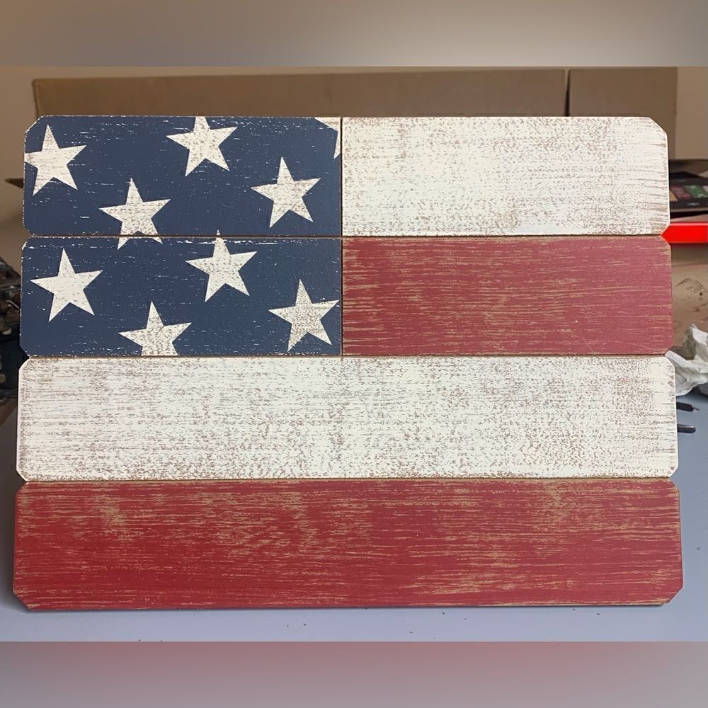 Rustic flag.  Inv 107